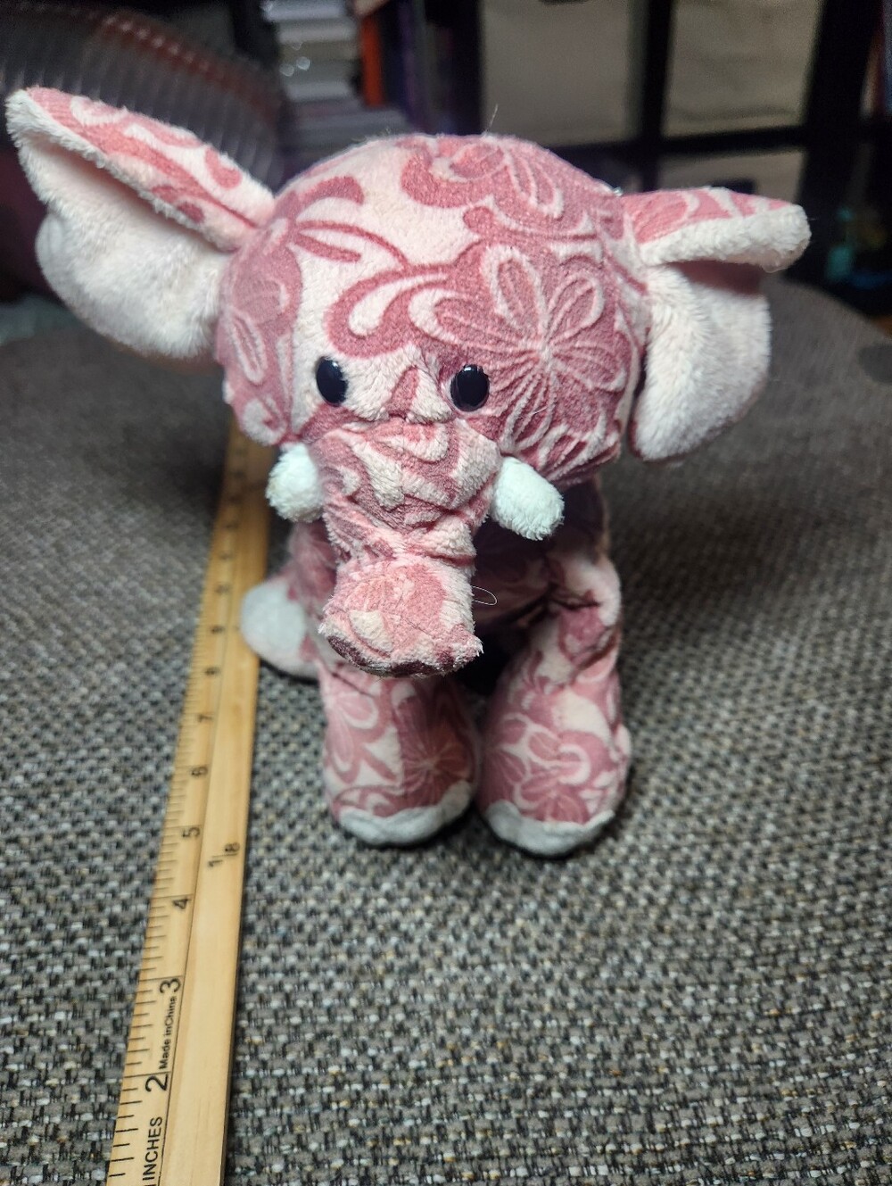 retired Ganz Webkinz Batik Elephant No Code